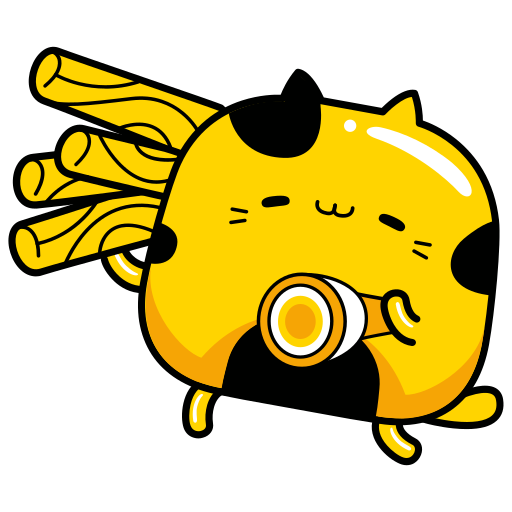 PassBoss helper cat in loading animation
